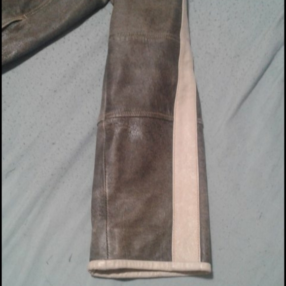 Men's Leather Racing Jacket - Picture 3 of 10